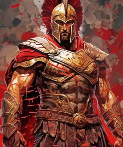 Centurion Warrior Diamond Painting