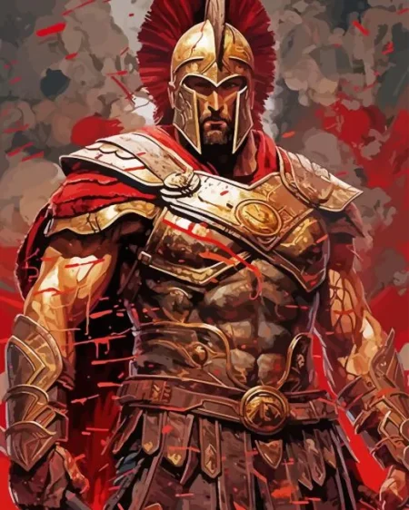 Centurion Warrior Diamond Painting