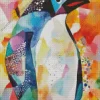 Big Colorful Penguin Diamond Painting