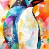 Big Colorful Penguin Diamond Painting