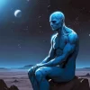 Doctor Manhattan Cartoon Diamond Painting