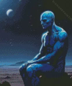 Doctor Manhattan Cartoon Diamond Painting