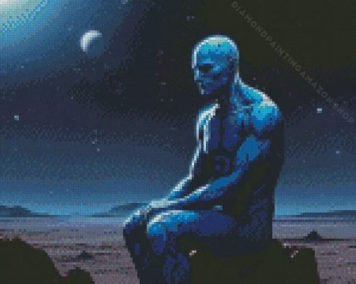 Doctor Manhattan Cartoon Diamond Painting