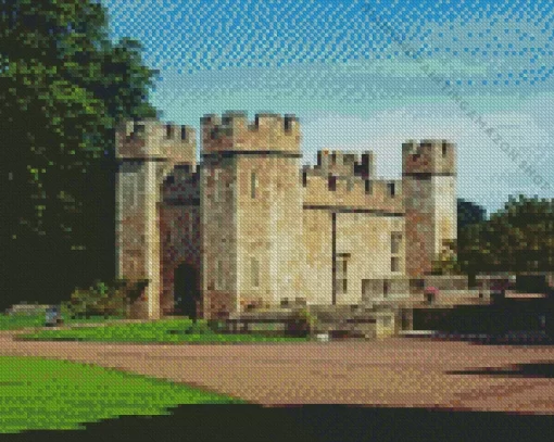 Dunster Castle Diamond Painting