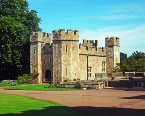 Dunster Castle Diamond Painting