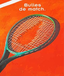 Tennis Poster Diamond Painting