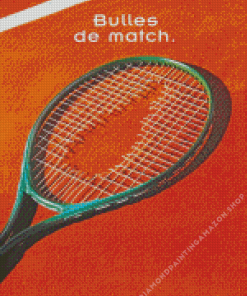 Tennis Poster Diamond Painting