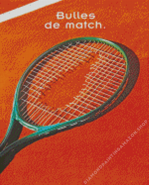 Tennis Poster Diamond Painting