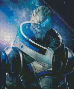 Garrus Diamond Painting