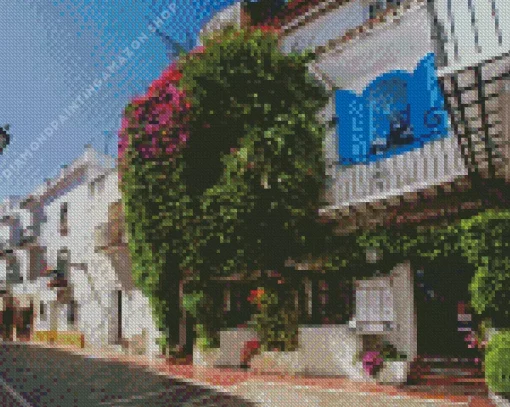 Marbella Town Diamond Painting