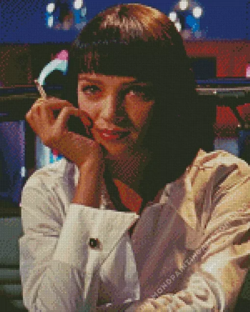 Mia Pulp Fiction Diamond Painting