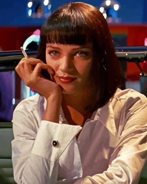 Mia Pulp Fiction Diamond Painting