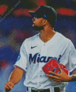 Miami Marlins Player Diamond Painting