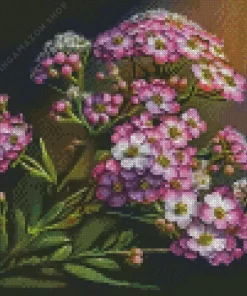 Pink Alyssum Diamond Painting