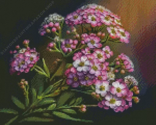 Pink Alyssum Diamond Painting