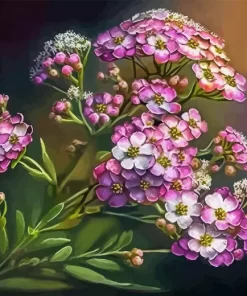 Pink Alyssum Diamond Painting