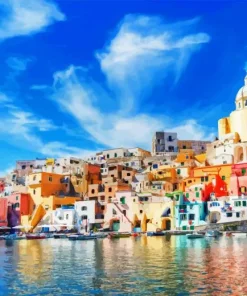 Procida City Diamond Painting