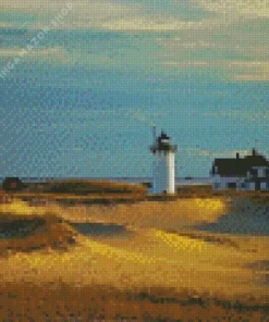 Famous Race Point Lighthouse Diamond Painting