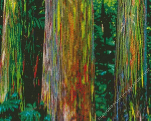 Rainbow Eucalyptus Diamond Painting