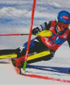 Ski Race Diamond Painting