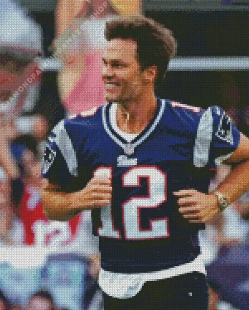 American Tom Brady Diamond Painting