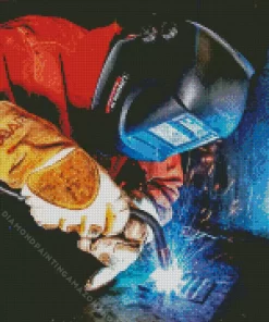 Welder Diamond Painting