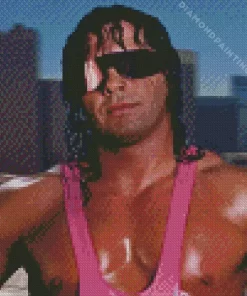 Strong Bret Hart Diamond Painting