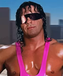 Strong Bret Hart Diamond Painting