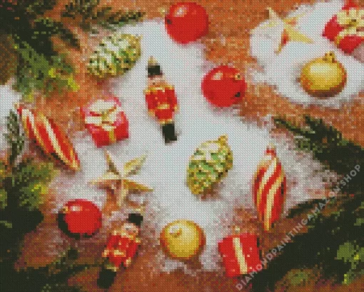 Christmas Ornaments Diamond Painting