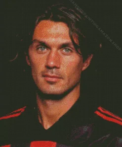 Player Paolo Maldini Diamond Painting