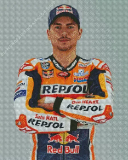 Popular Jorge Lorenzo Diamond Painting