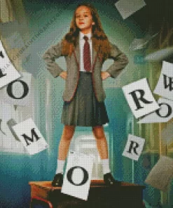 Matilda The Musical Poster Diamond Painting