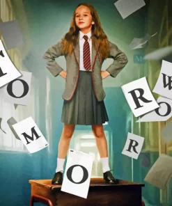 Matilda The Musical Poster Diamond Painting