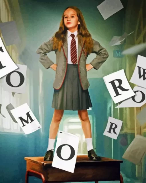 Matilda The Musical Poster Diamond Painting