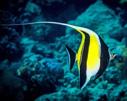 Moorish Idol Diamond Painting