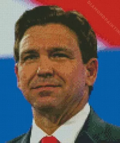 Famous Ron Desantis Diamond Painting