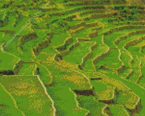 Batad Rice Terraces Diamond Painting