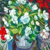 Begonias Vase Art Diamond Painting