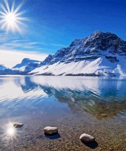 Bow Lake Diamond Painting