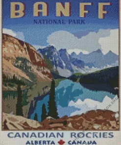 Canada Banff Diamond Painting