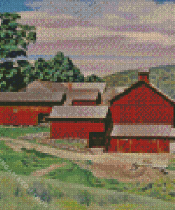 Connecticut Barns Diamond Painting