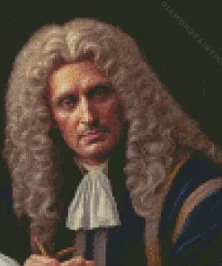 Famous Isaac Newton Diamond Painting