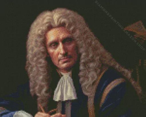 Famous Isaac Newton Diamond Painting