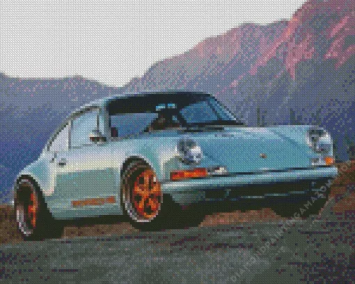 Classic Porsche Diamond Painting