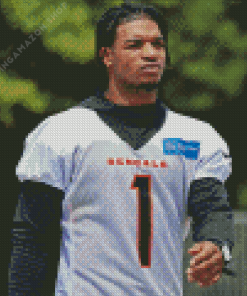 Player Jamarr Chase Diamond Painting