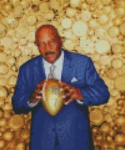 Famous Jim Brown Diamond Painting