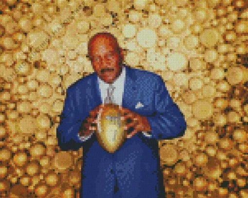 Famous Jim Brown Diamond Painting