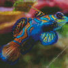 Beautiful Mandarin Fish Diamond Painting