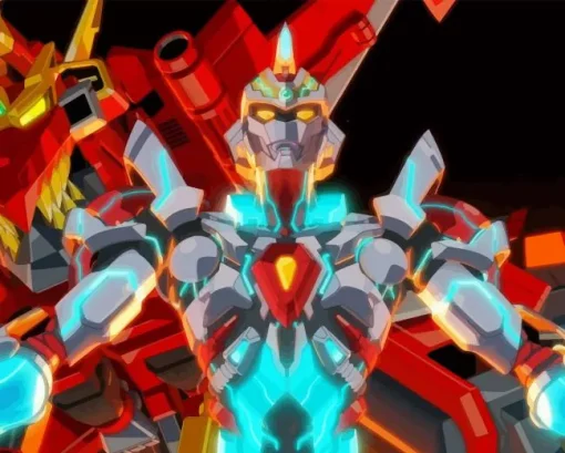 Gridman Diamond Painting