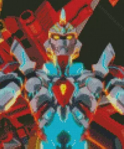 Gridman Diamond Painting